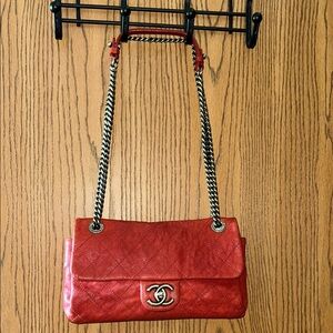 Chanel simply matelasse flap caviar bag card dust bag